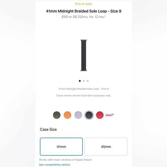 Apple Watch Band 38/40/41MM authentic Apple Watch band - Picture 4 of 13